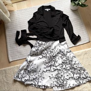 Diane Von Furstenberg silk wrap dress